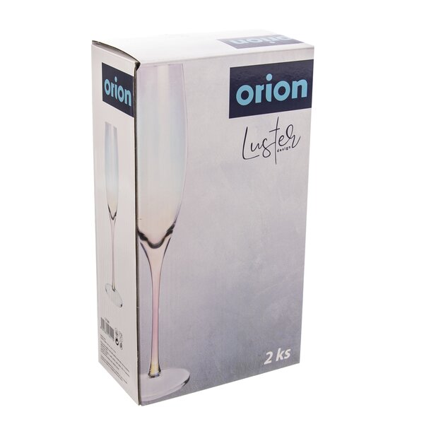 Sklenice na sekt Luster 0,22 l 2 ks