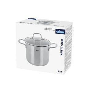Hrnec ANETT Glass s poklicí 3,6 l 