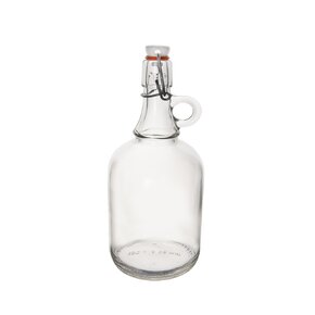 Demižon s klip uzávěrem 0,5 l
