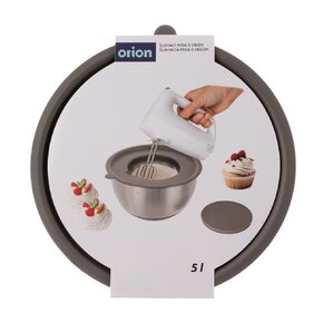 Šlehací mísa s víkem BEIGE pr. 25,7 cm