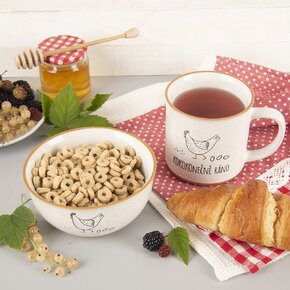 Hrnek STATEK slepice 0,53 l 			