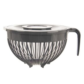 Šlehací mísa GREY s víkem pr. 21,5 cm