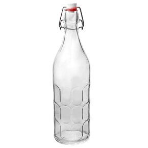 Láhev s klipovým uzávěrem 1 l