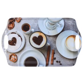 Servírovací tác COFFEE 38x23 cm 