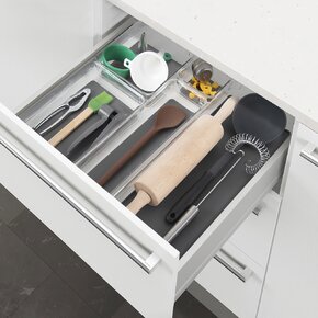 Košík-organizér GREY 40,3x16,2x4,5 cm