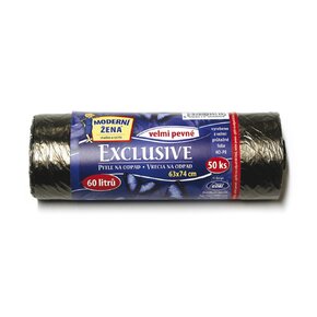 Sáček na odpad Exclusive 60 l/50 ks