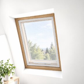 Síť proti hmyzu střešní okno 120x140 cm bílá