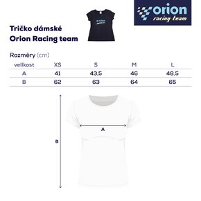 Tričko dámské Orion RACING vel. XL